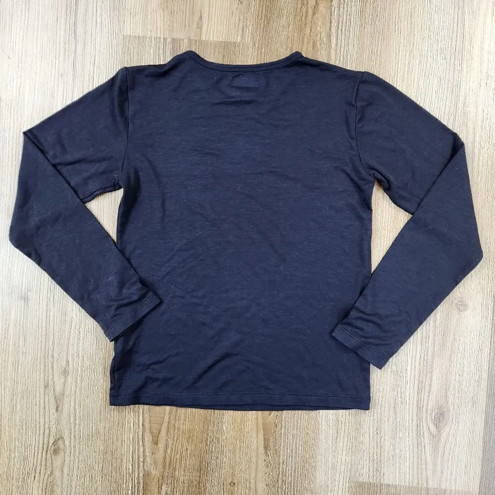 💜32 Degrees 2 Sets Gray & Black Thermal Top & Leggings Youth Large #1